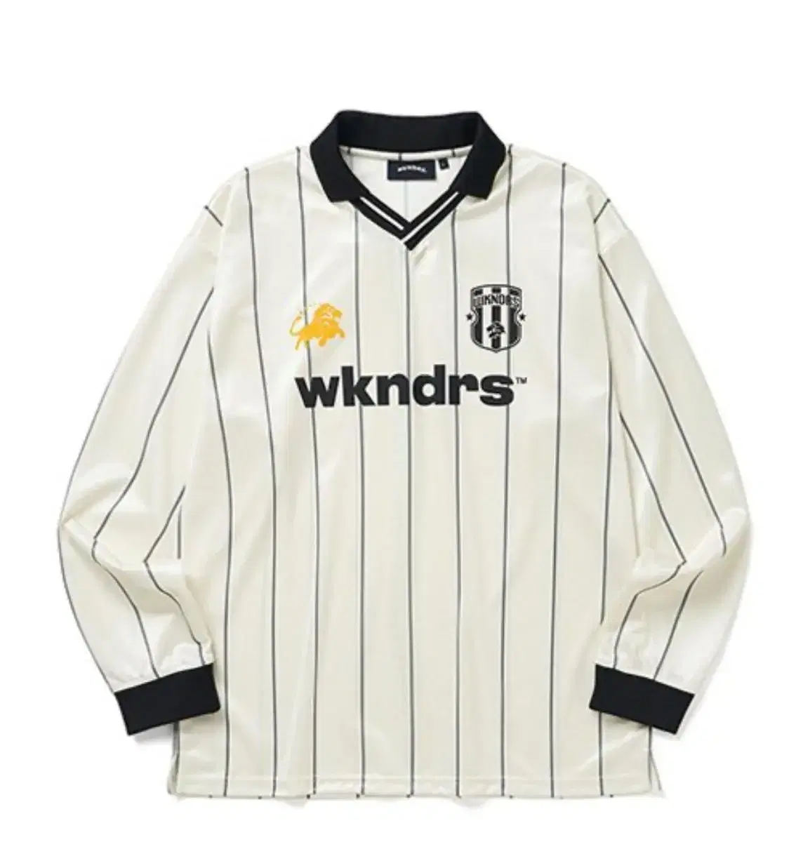 위캔더스 져지 긴팔 새상품 L 급처 KING SOCCER JERSEY